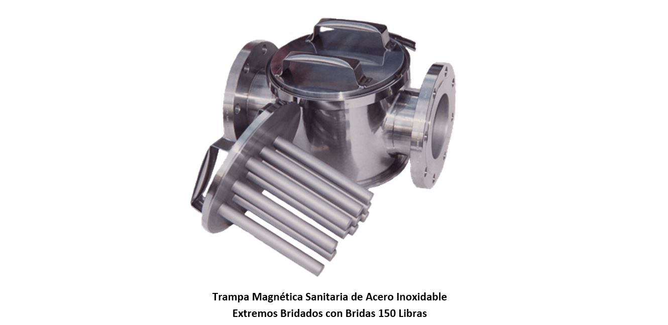 Trampas Magnéticas Clamp y Filtros Magnéticos Sanitarios de Acero Inoxidable